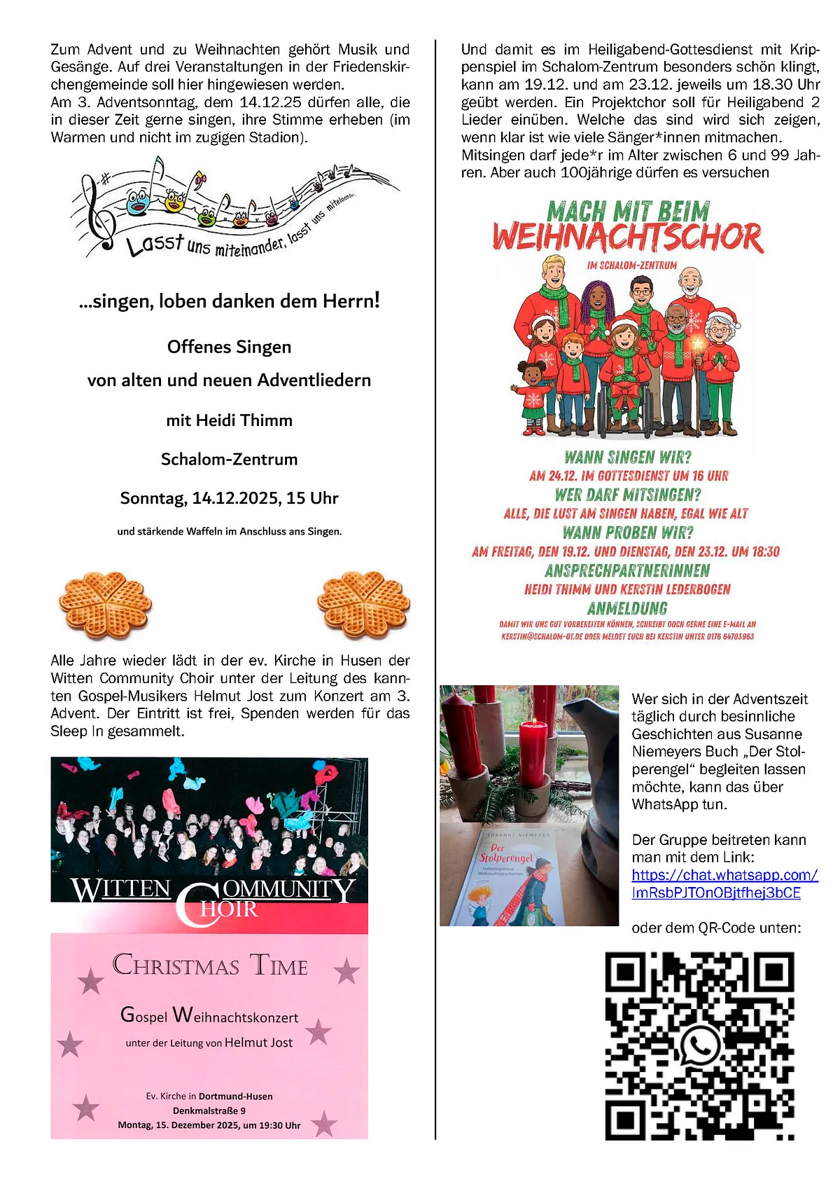 Termin-Pläne-Zwischenrufe